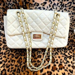 Maury Quilted Leather Shoulder Bag